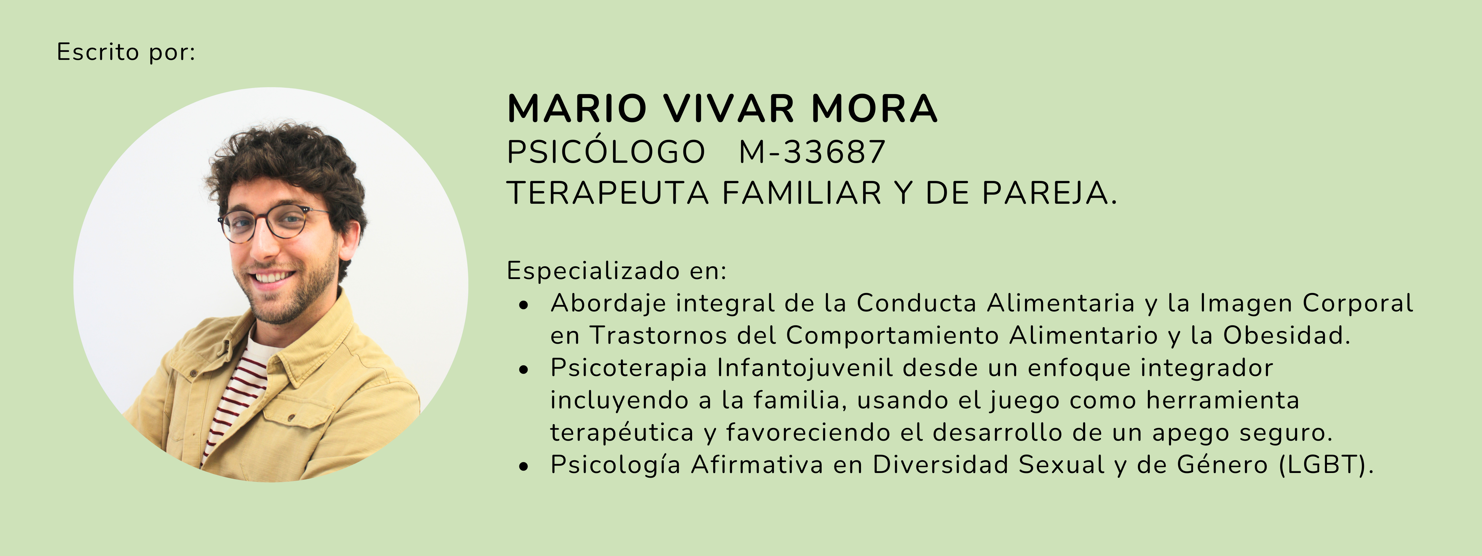 Escrito por Mario Vivar Mora