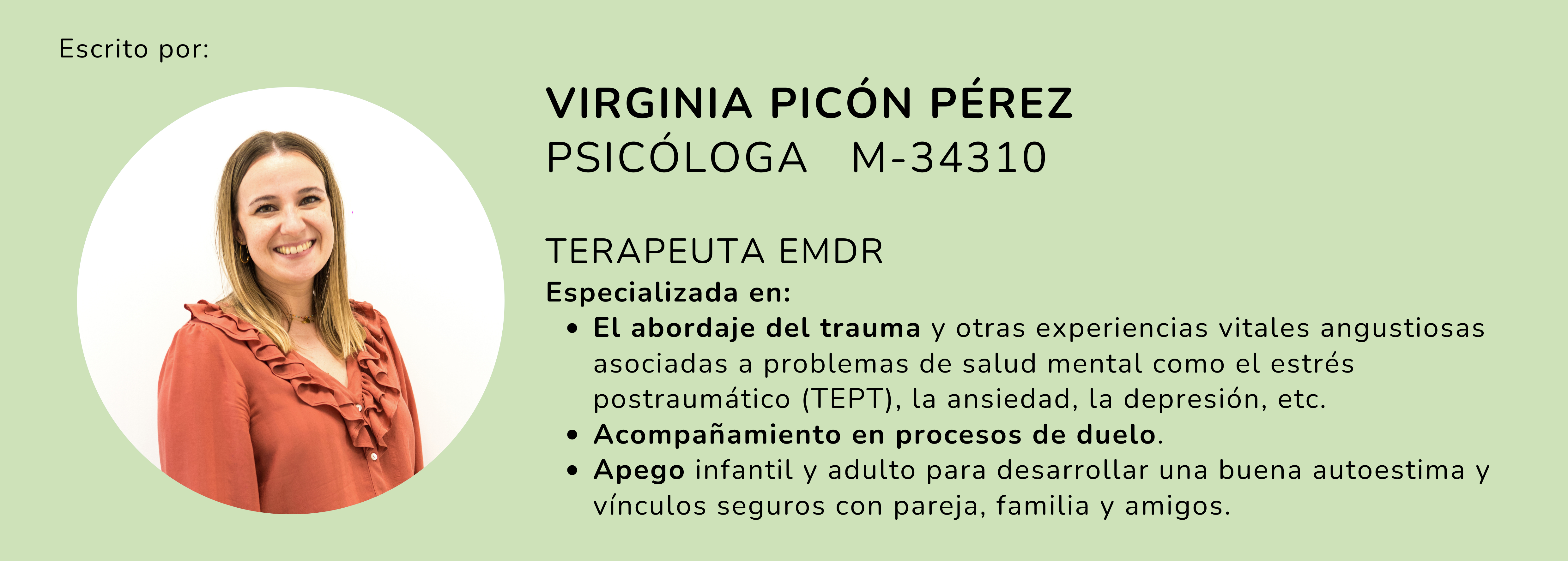Escrito por Virginia Picón Pérez